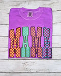 Mama Checkerboard Graphic Tee