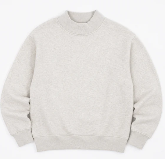 Baseball "puff" Mockneck