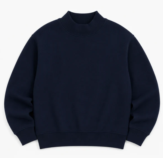 Baseball "puff" Mockneck