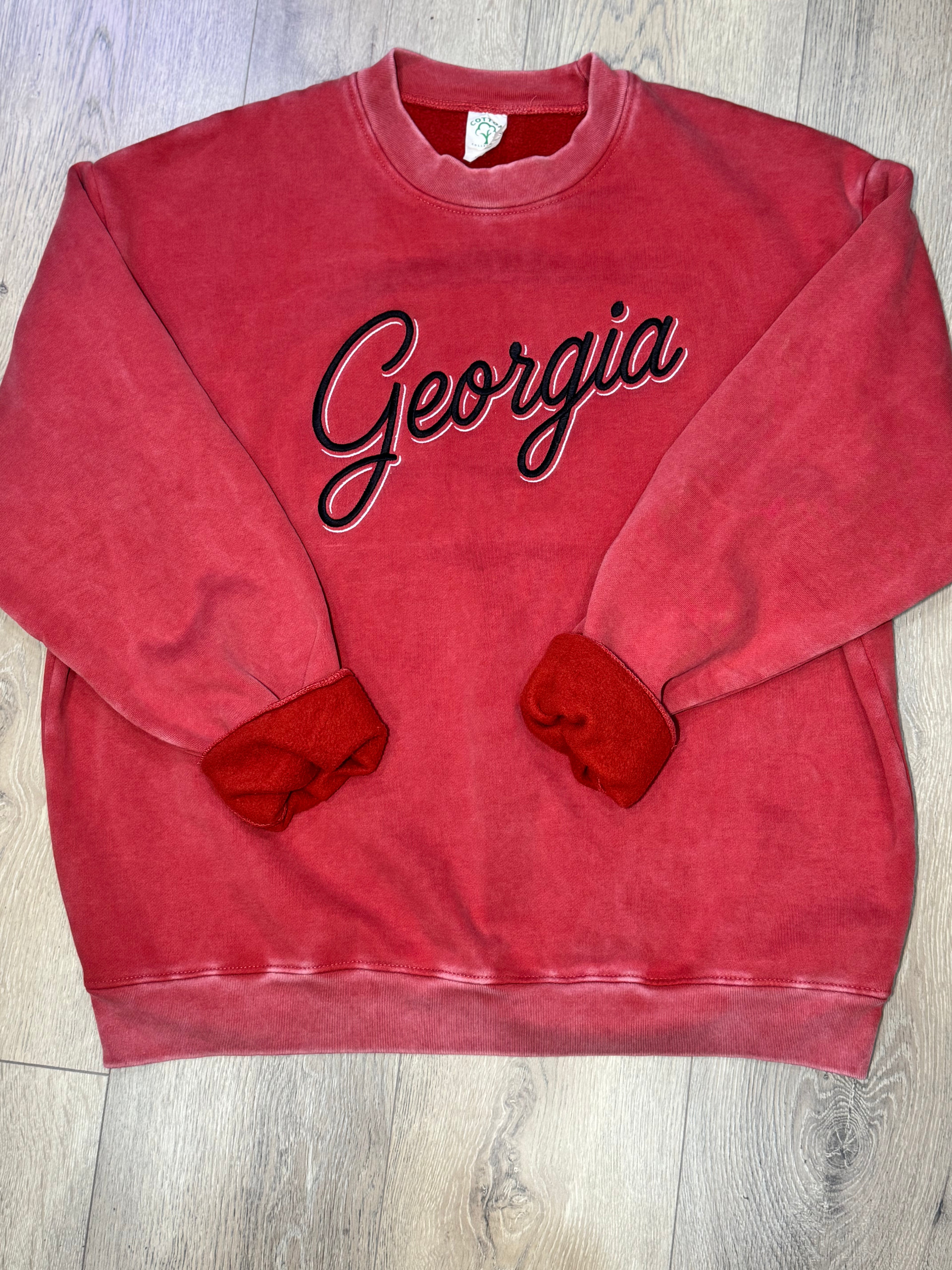 Georgia Shadow Crewneck