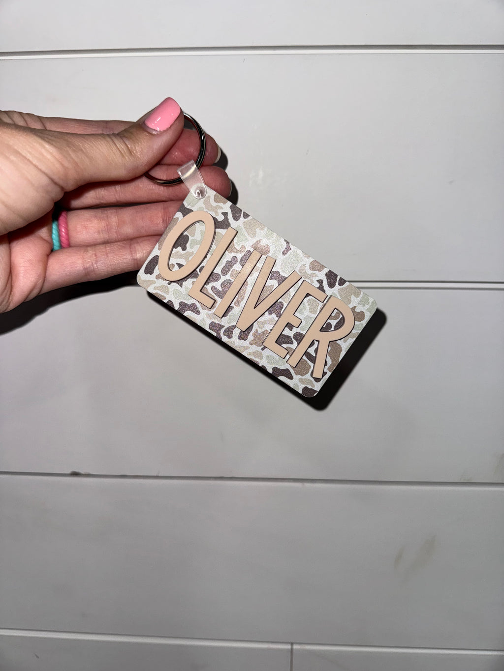 Personalized Acrylic Bag Tag