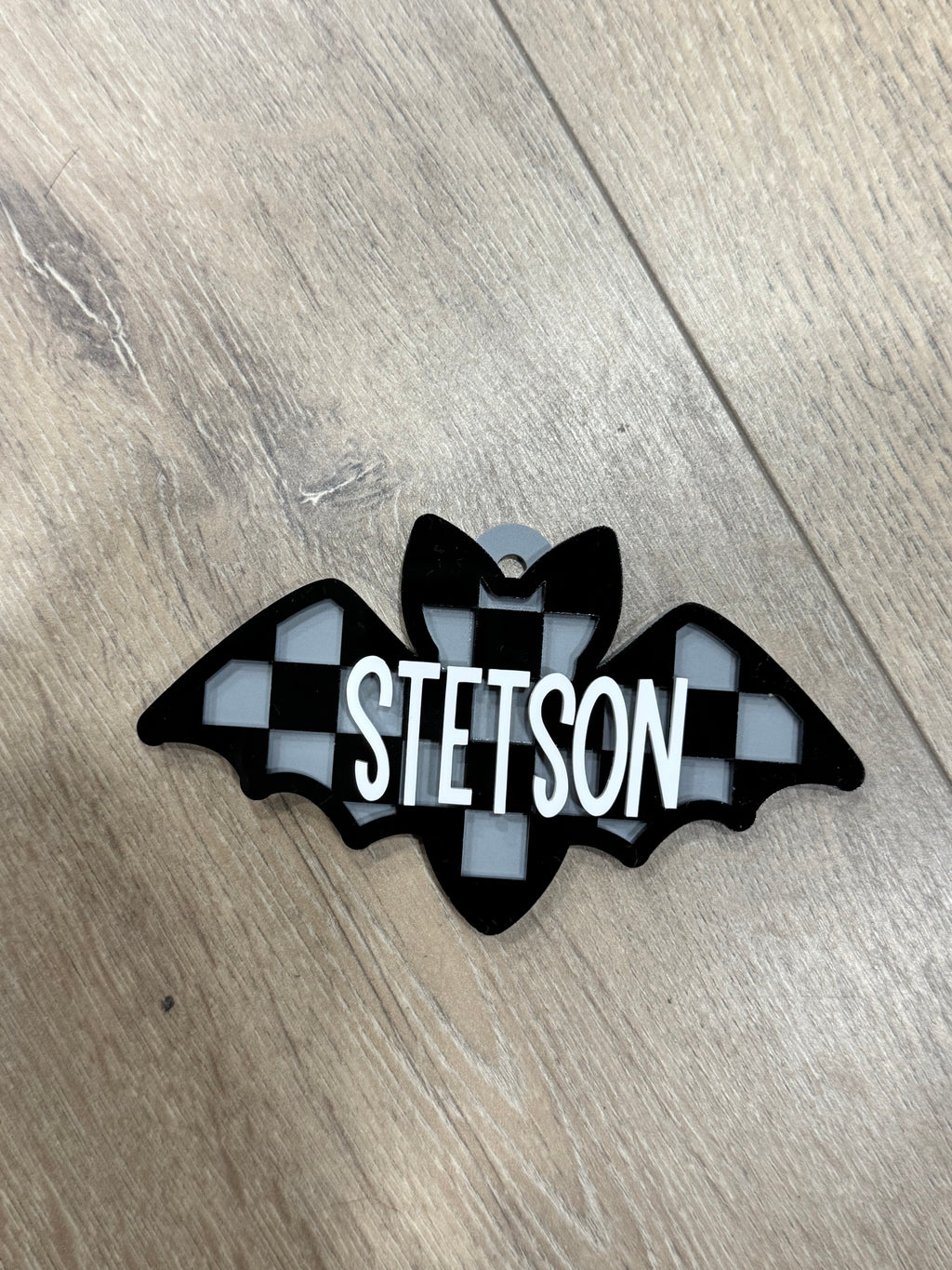 Personalized Bat Bag Tag