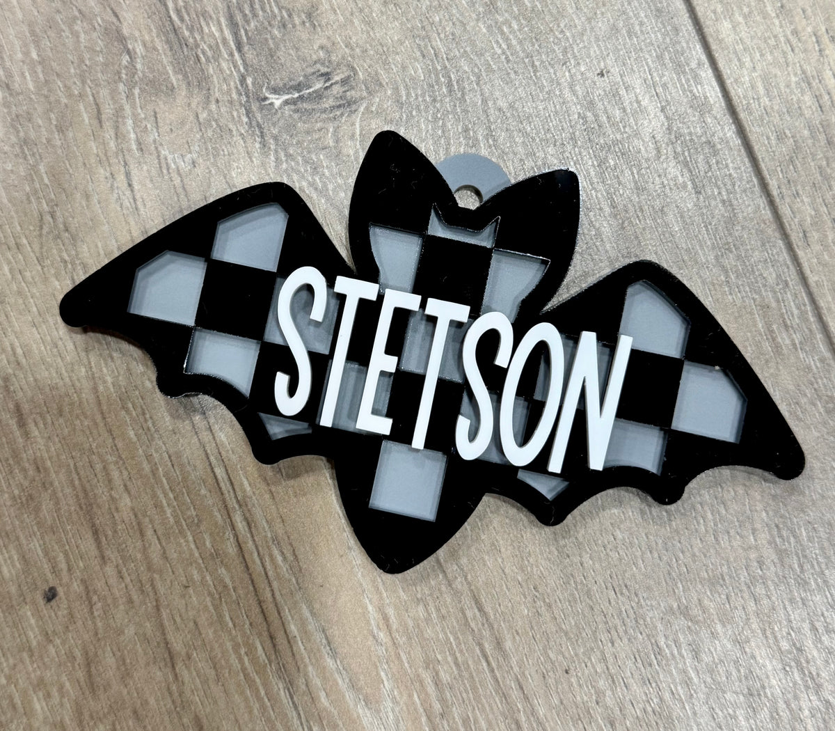 Personalized Bat Bag Tag