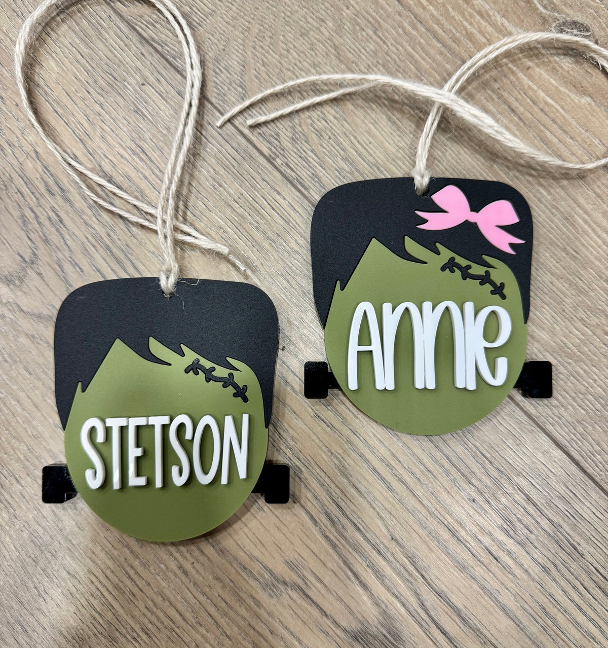 Personalized Frankenstein Bag Tag