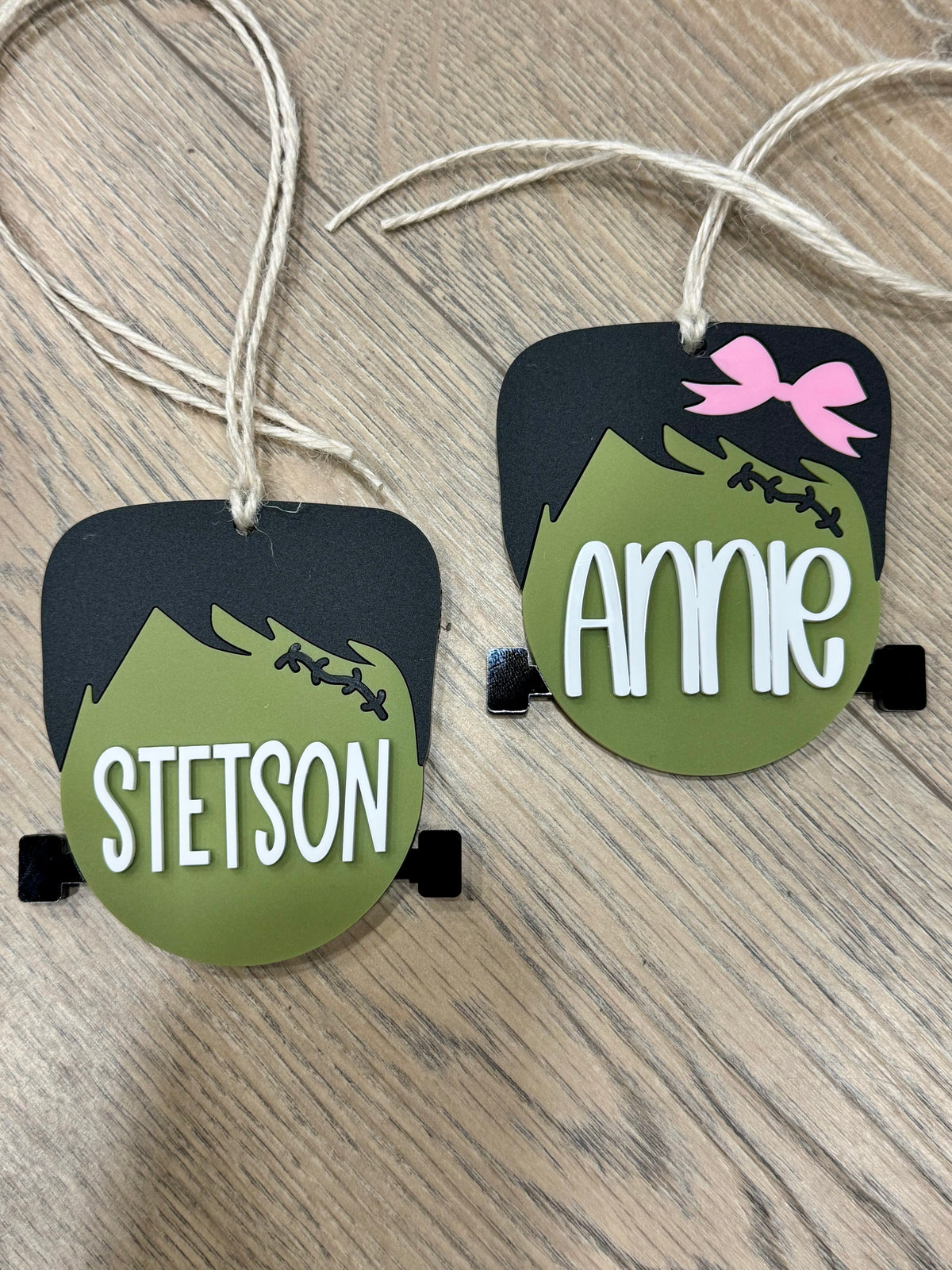 Personalized Frankenstein Bag Tag