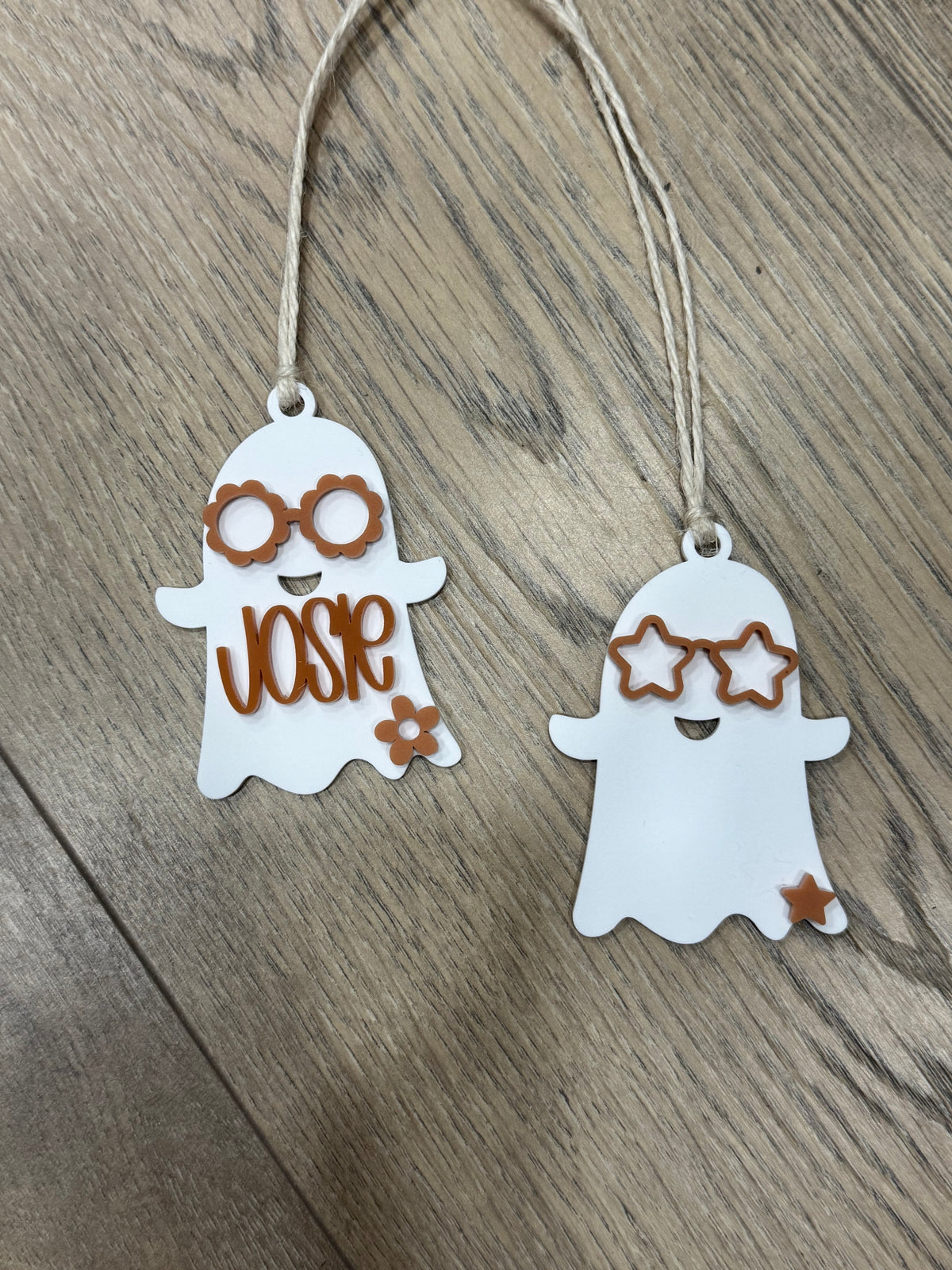Personalized Ghost Bag Tag
