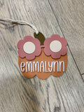 Personalized Pumpkin Bag Tag