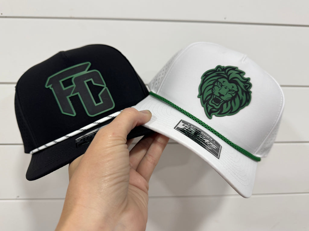 FC Leather patch hats