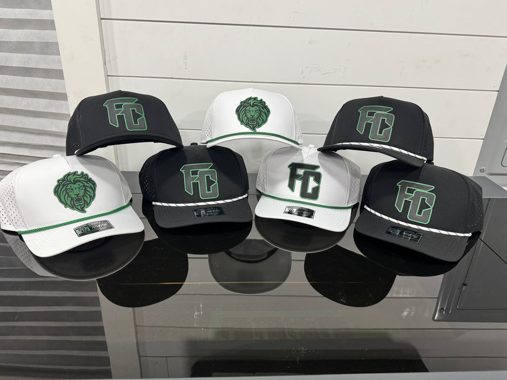 FC Leather patch hats