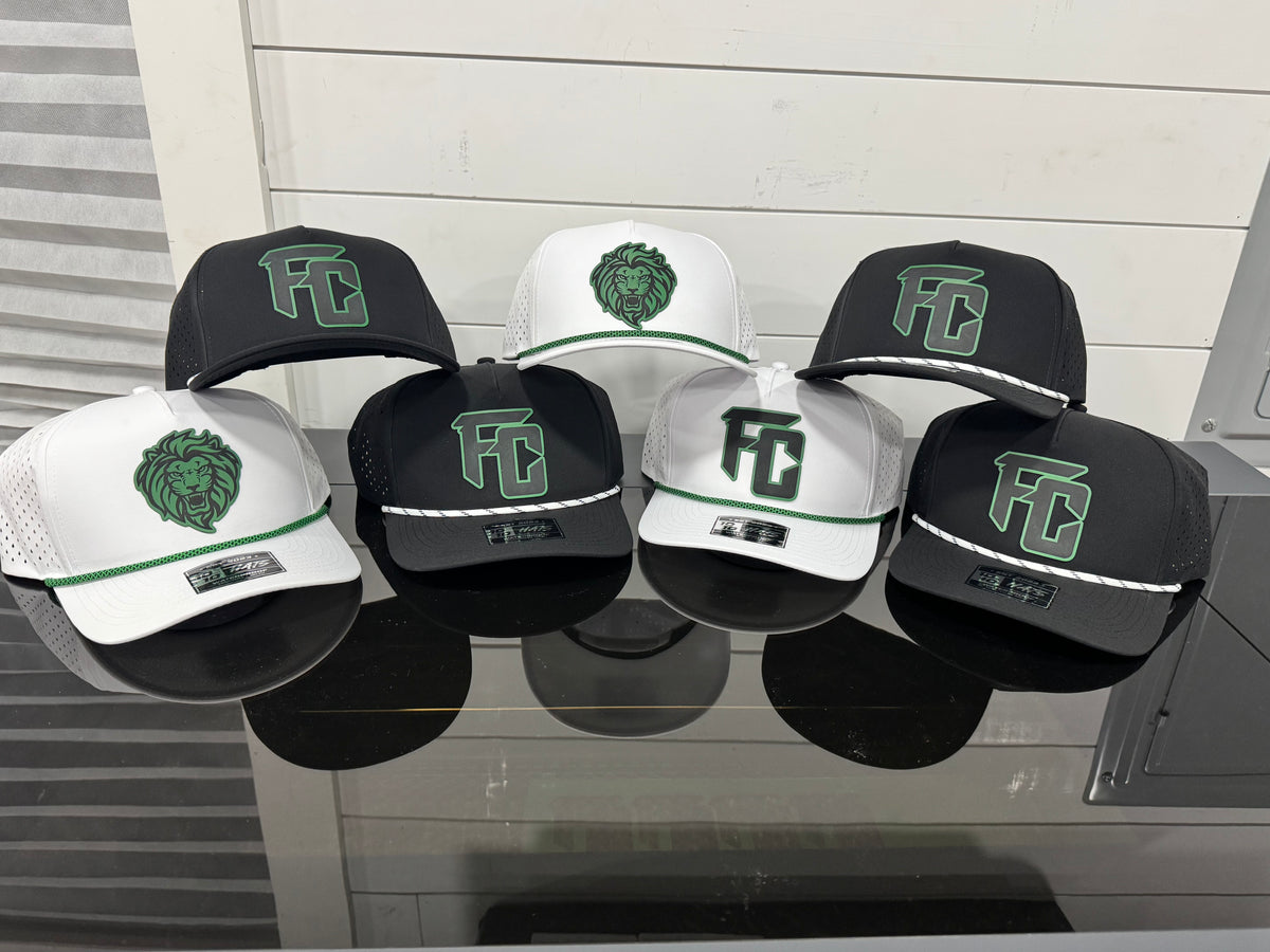 FC Leather patch hats
