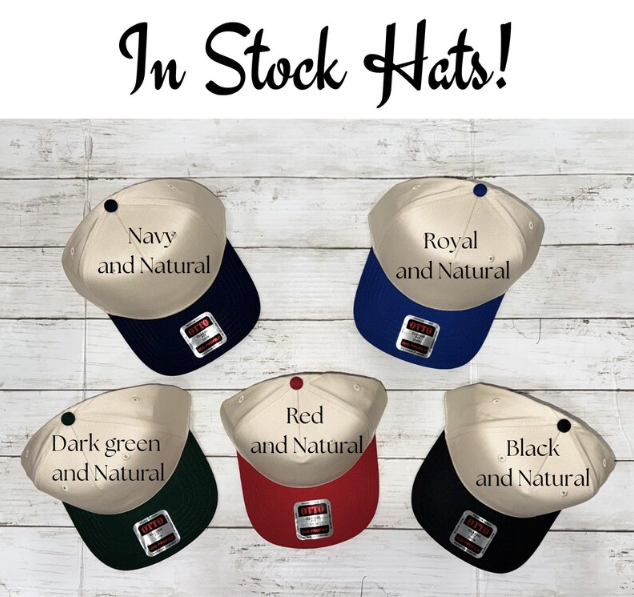 Custom Player Number hats