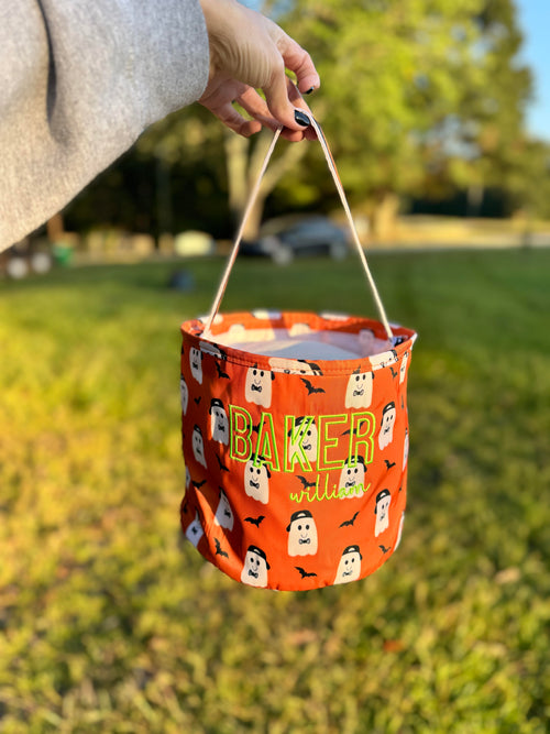 Boy Halloween Baskets