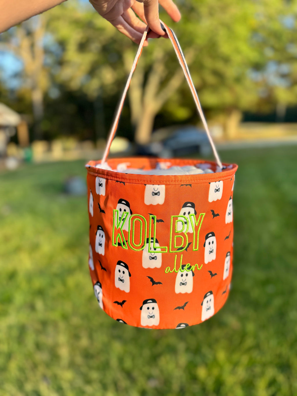 Boy Halloween Baskets